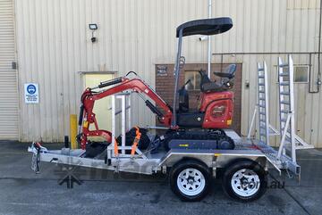 King Pro 1.5 R digger package with super heavy duty trailer and attachments for just $28,990+GST or