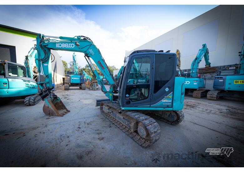 caption KOBELCO SK85MSR-3 EXCAVATOR
