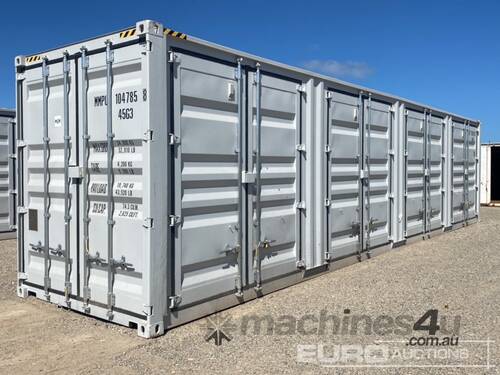 40' High Cube Multi 4 Door Container 