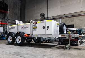 GO Fuel Trailer - Self Bunded Low Profile Dual Axle - 1250L with 12V 80LPM Dispensing Package