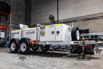 GO Fuel Trailer - Self Bunded Low Profile Dual Axle - 1250L with 12V 80LPM Dispensing Package