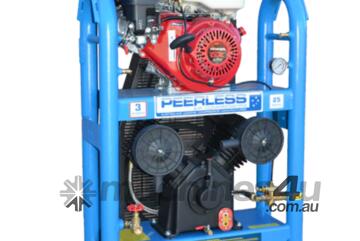 PEERLESS PV25 Belt Drive Under & Over Design Petrol Air Compressors