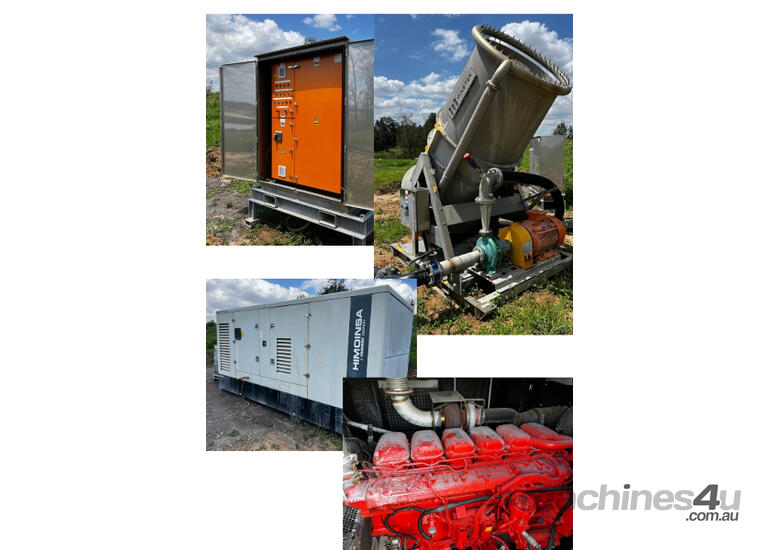 Minetek Land Based Water Evaporator, Diesel Generator & Mine Spec Control Panel Package