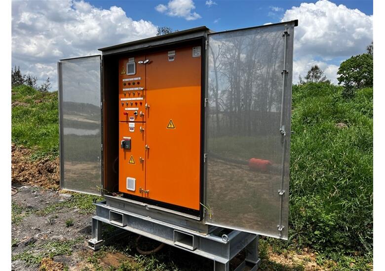 Minetek Land Based Water Evaporator, Diesel Generator & Mine Spec Control Panel Package