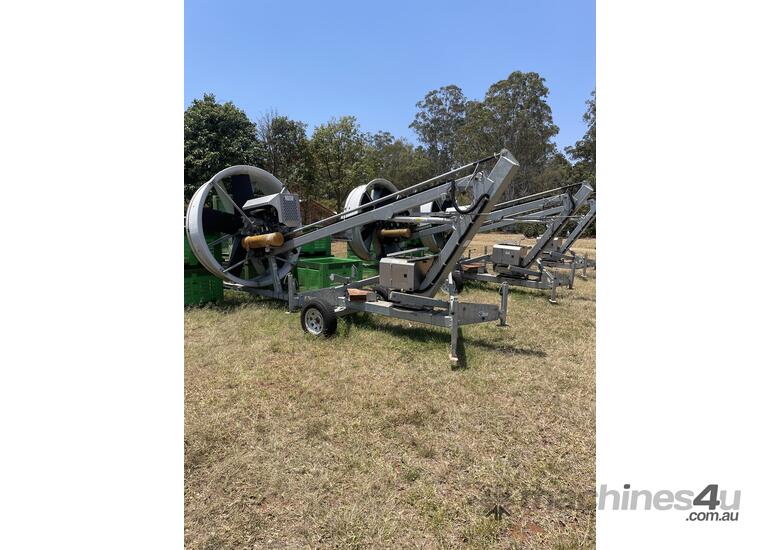 caption Tow and blow frost fans