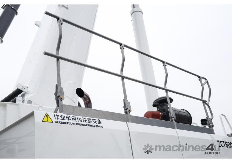 caption 2025 Zoomlion ZCT600V 60Ton Telescopic Crawler Crane