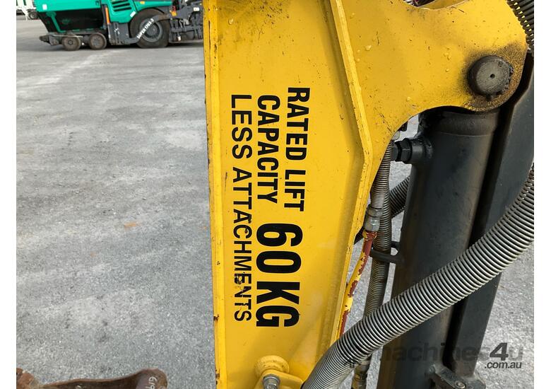 2018 Yanmar V1017 Excavator (Rubber Tracked)