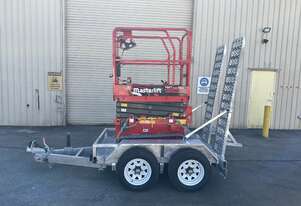 46 AT Super Narrow All Terrain Scissor Lift Trailer Package