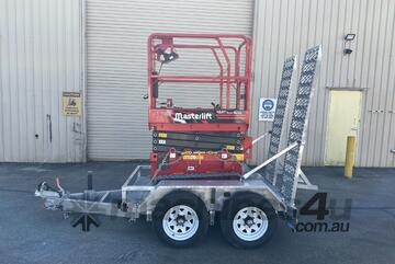 46 AT Super Narrow All Terrain Scissor Lift Trailer Package
