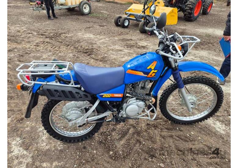 caption Yamaha 200AG Bike