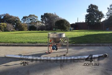 Stainless Steel Hopper Auger Shaftless Screw Feeder Conveyor - JB-5