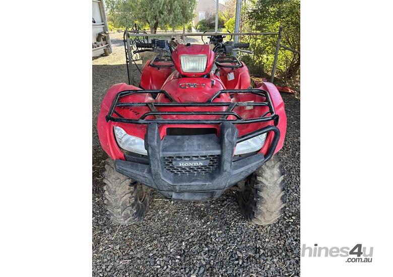 caption 2012 HONDA 4WD QUAD