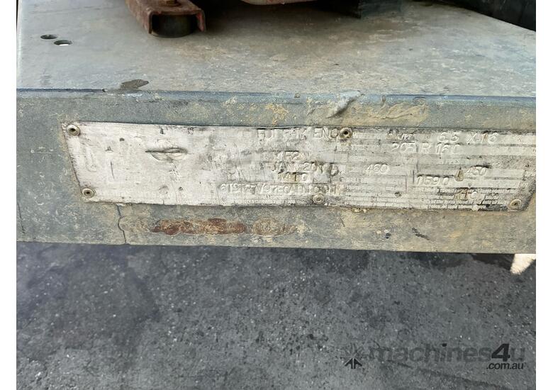 2011 Furphy MF2 Single Axle Water Tanker Trailer