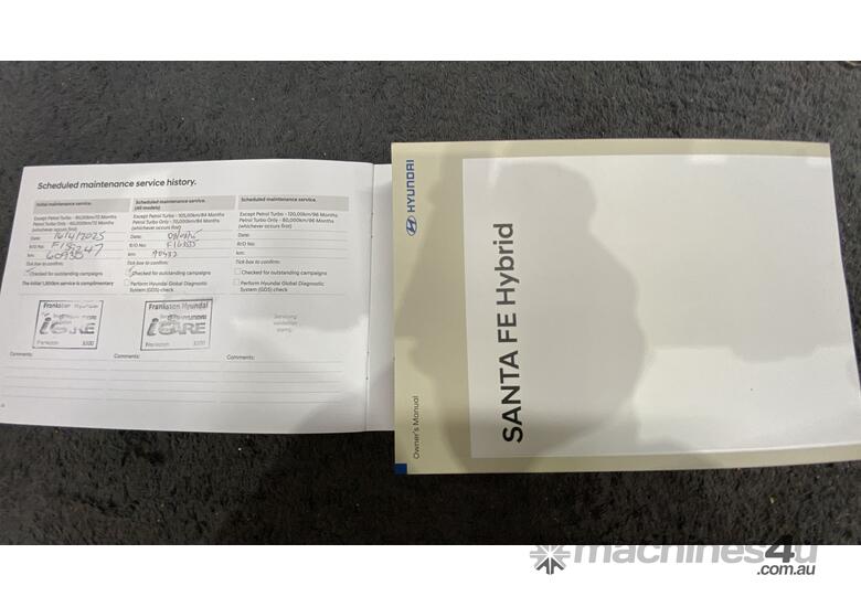 caption 2023 Hyundai Santa Fe Hybrid Elite Hybrid Wagon Electric-Petrol (Auto) (Council Asset)
