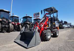 UWL807 Mini Loader with 25HP Kubota Engine, 600kg Loading Capacity, 4in1 Bucket & Fork