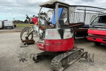 2008 Takeuchi TB28FR Excavator (Rubber Tracked)