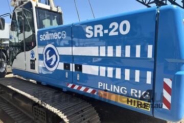 2015 Soilmec SR 20 Kelly rig.