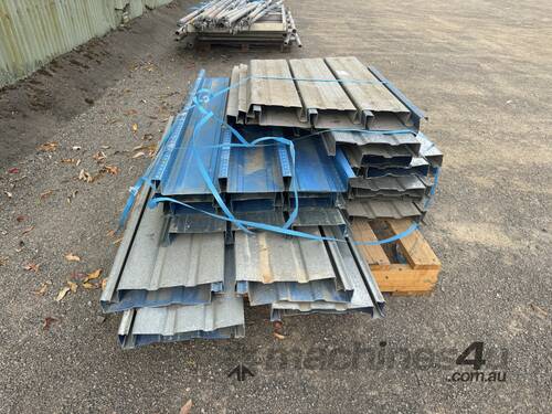 Pallet of Steel Sheeting