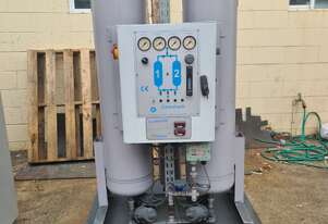 Nitrogen generator, receiver & compressor