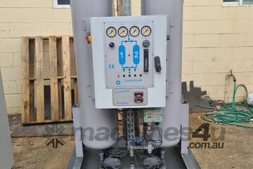 Nitrogen generator, receiver & compressor