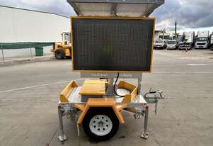 2024 Data Signs A Single Axle VMS Board Trailer