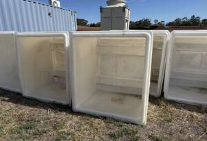 Bins Plastic with lids 1,900Ltr 1450mm x 1650mm x 1220mm high external