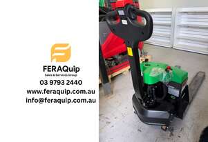 FERAQuip 1.5t Electric Pallet truck ($67 per month) (FINANCE AVAILABLE)