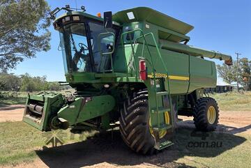 JOHN DEERE 9660STS WITH 936D FRONT