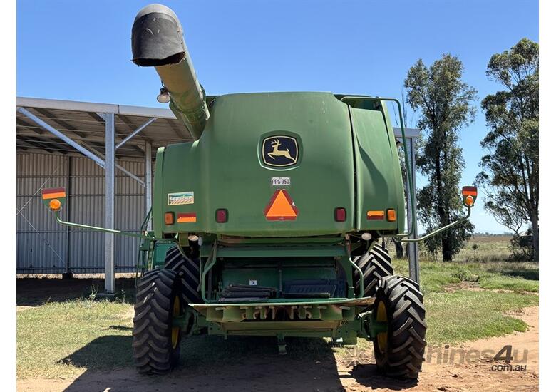 JOHN DEERE 9660STS WITH 936D FRONT