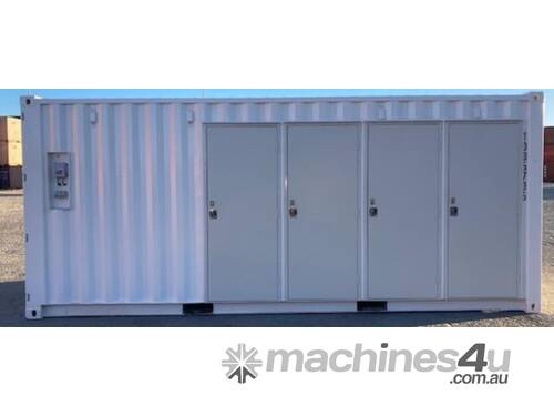 4 Pan Tanked Toilet Ablution Block - Hire