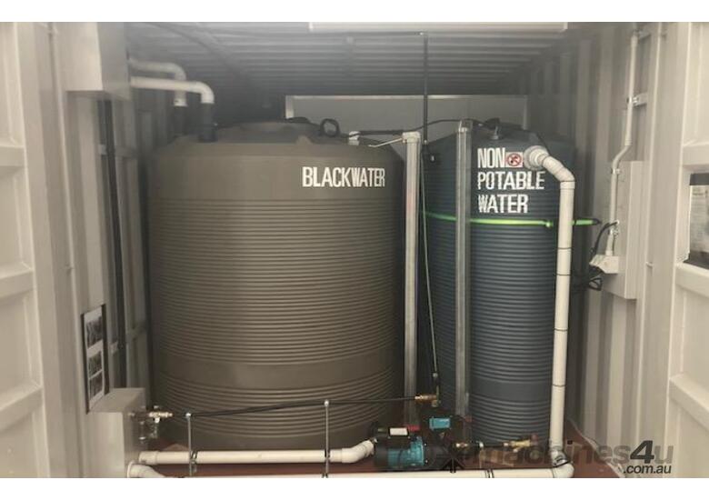 4 Pan Tanked Toilet Ablution Block - Hire