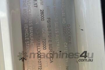 2017 Hino 700 Series 2848 Tipper