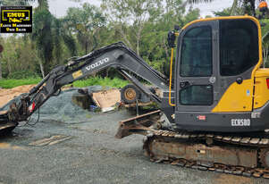 2014 Volvo ECR58D Excavator, E.M.U.S MS1202