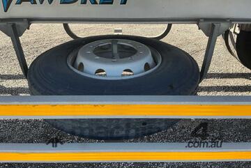 2017 Vawdrey VB S3 44ft Tri Axle Pantech Trailer