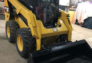 CAT 236D Skid Steer Package with Trailer Forks and Ramps Ready to Work