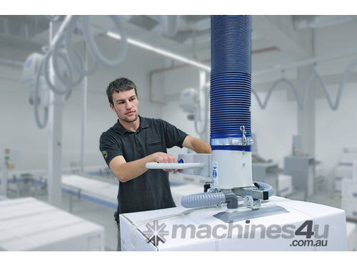 Easy Loading of your CNC with a Schmalz Vacuum Lifter