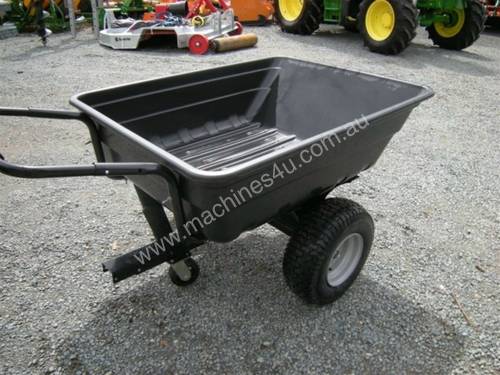 Grip Poly Garden Cart Combo Trailer Lawn Equipment