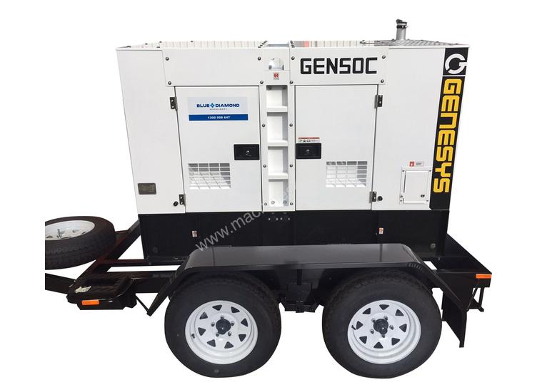 caption Generator 55 KVA Diesel 415V - Cummins - Compact / Perkins