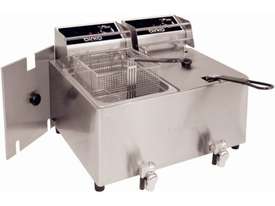 Birko 1001004 Double Fryer 8L - picture1' - Click to enlarge