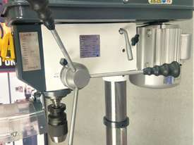 Pedestal Drill Press METEX by OPTIMUM Metal-Wood Drilling Machine 25mm MT3 12Speed 550w - picture0' - Click to enlarge