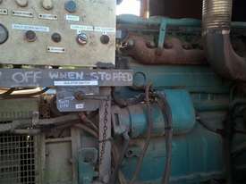 175KVA 3 phase diesel Generator Mercedes Benz Silenced skid-mounted Canberra 15k hours inc fuel tank - picture1' - Click to enlarge