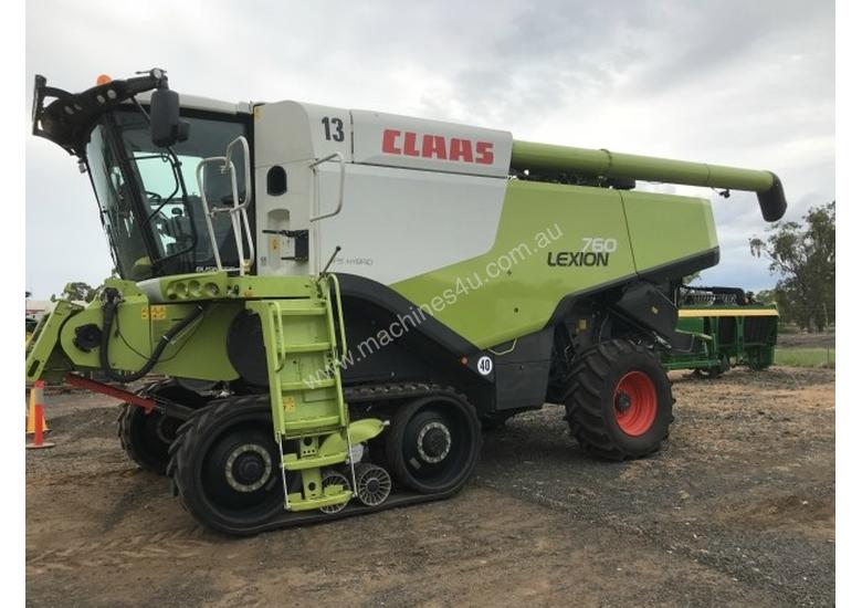 caption Claas Lexion 760TT Header(Combine) Harvester/Header