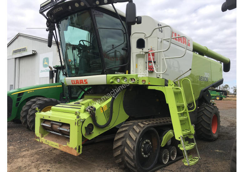 caption Claas Lexion 760TT Header(Combine) Harvester/Header