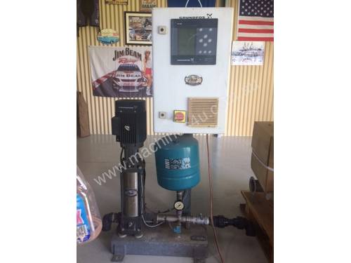 Grundfos water pump. 2.5L/S  350Kpa. 240V Veriable speed