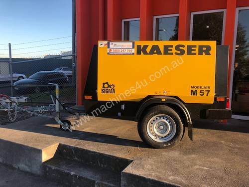 Brand New Kaeser M57 Diesel Air Compressor, 200cfm 