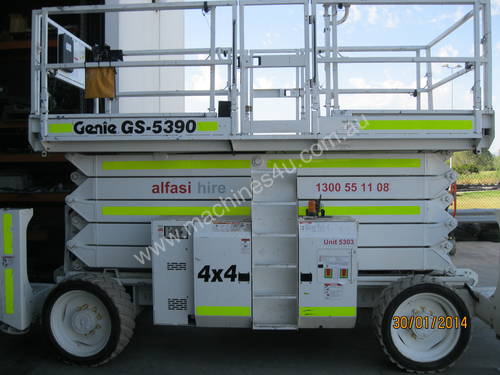 16M Rough Terrain Diesel Scissor Lift 