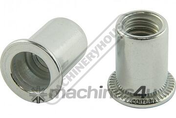 Rivet Nut Inserts - M8 x 1.25mm Aluminium Qty 50 In Pack