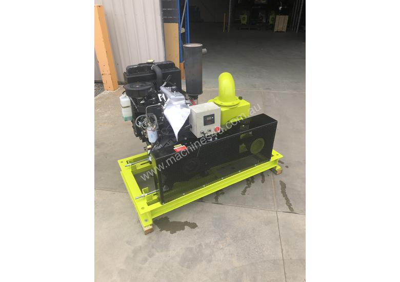caption Diesel irrigation pump set