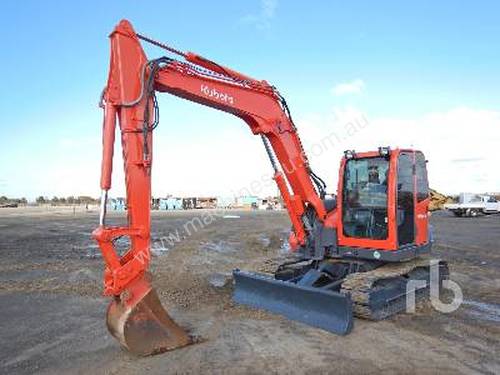 KUBOTA KX080-3 Midi Excavator (5 - 9.9 Tons)