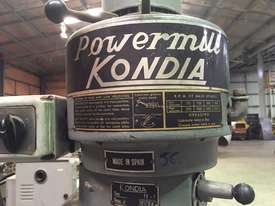 Used Kondia FV1 Turret Milling Machine - picture0' - Click to enlarge